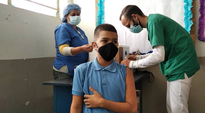 Sociedad Venezolana de Infectología apoya vacunación de niños con Sinopharm y Sinovac