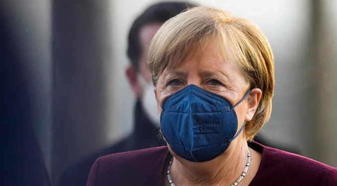 Merkel califica de «dramática» la situación por COVID-19 en Alemania