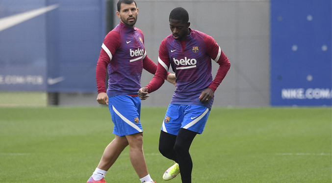 Sergiño Dest y Ousmane Dembélé en la lista de bajas del Barcelona