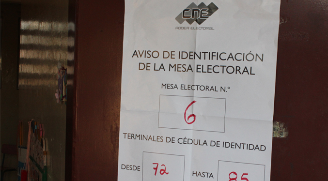 CNE señala que solo las mesas de votación que tengan electores pueden permanecer abiertas