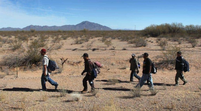Rescatan a familia venezolana en el desierto de Arizona