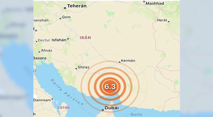 Sismos de moderada magnitud estremecen sur de Irán (Videos)