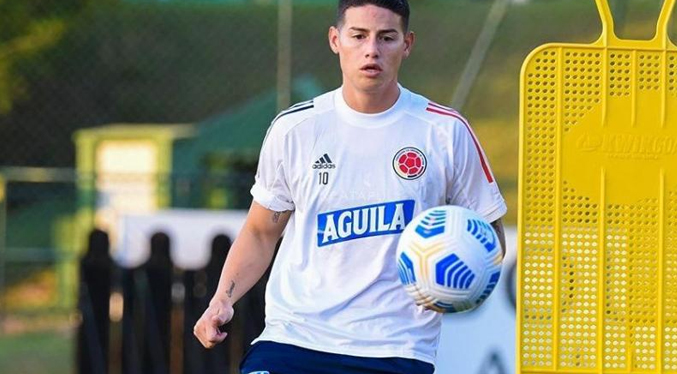 Técnico colombiano: James Rodríguez no está en el nivel físico para el partido contra Brasil