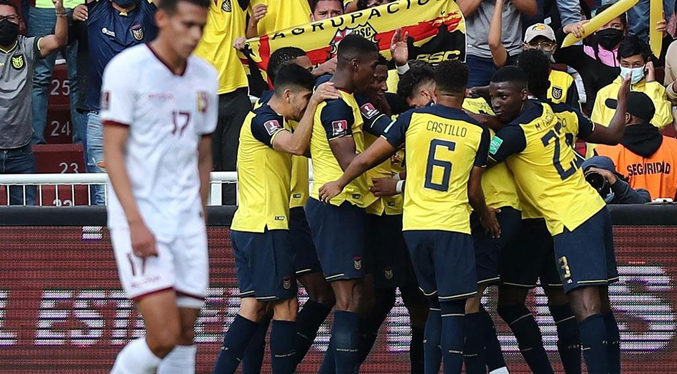 La Vinotinto cae frente a Ecuador