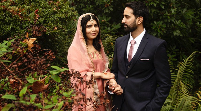 Malala Yousafzai contrae matrimonio en una ceremonia íntima