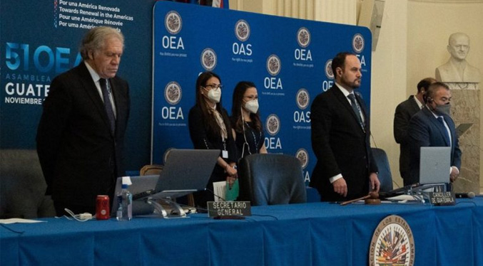 Nicaragua y Venezuela ocupan el primer plano del debate de asamblea de la OEA