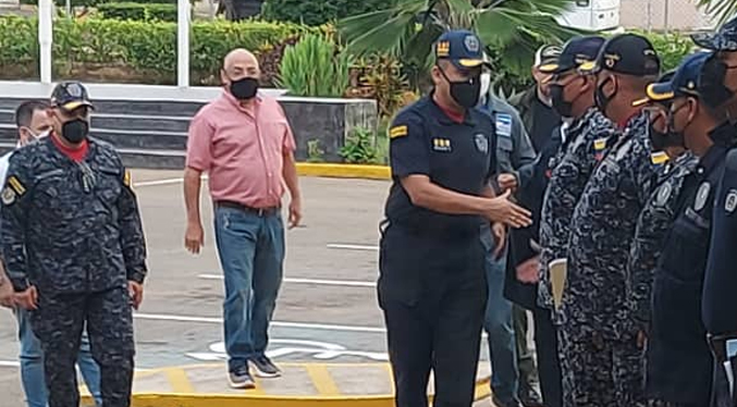 Director nacional de la PNB Mayor General Elio Estrada Paredes supervisa el CCP Zulia