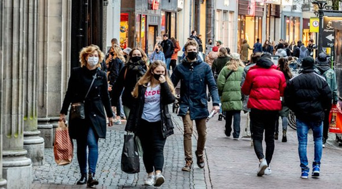 Países Bajos bate récord en pandemia con 19.000 nuevos casos