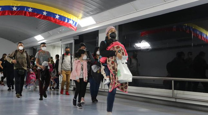 Gobierno contabiliza el retorno de más de 26 mil venezolanos con «Plan Vuelta a la Patria»