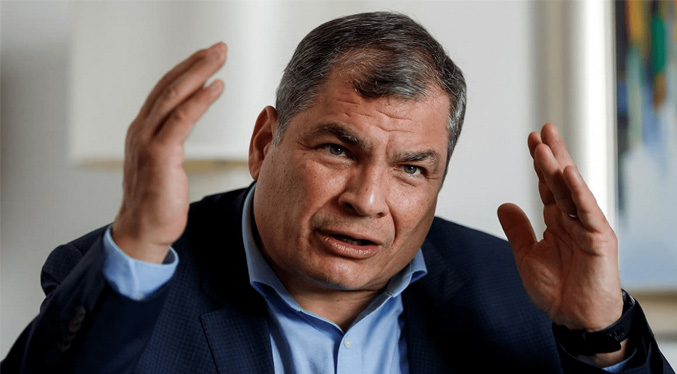 Ecuador embarga cuentas bancarias del expresidente Correa