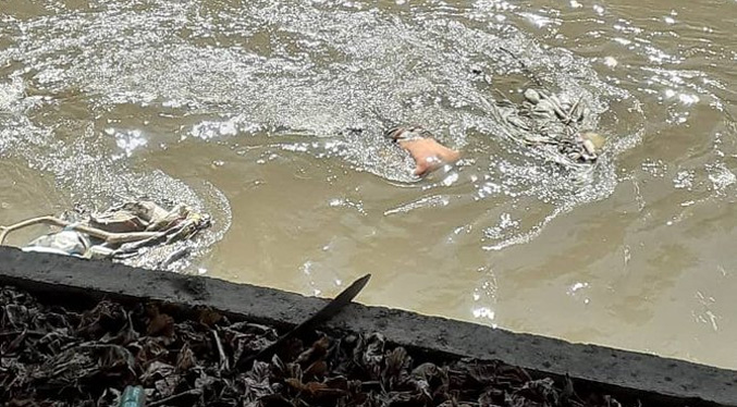 Rescatan el cadáver de un desaparecido en el Río Guaire