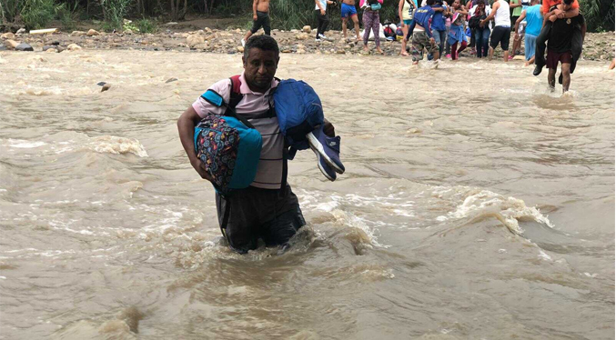 Fallece un hombre ahogado al intentar cruzar por una trocha hacia Colombia