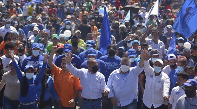 Opositores en Lagunillas dicen sí a la llave de Rosales y «Cheo» Mosquera al concluir campaña