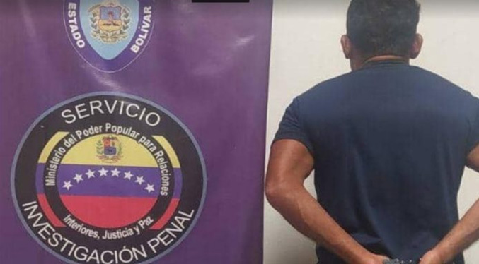 Lo capturan por abusar de tres niños en comunidad indígena de Bolívar