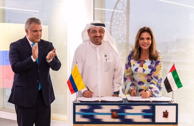 Duque quiere que Colombia sea el principal socio comercial de EAU en América