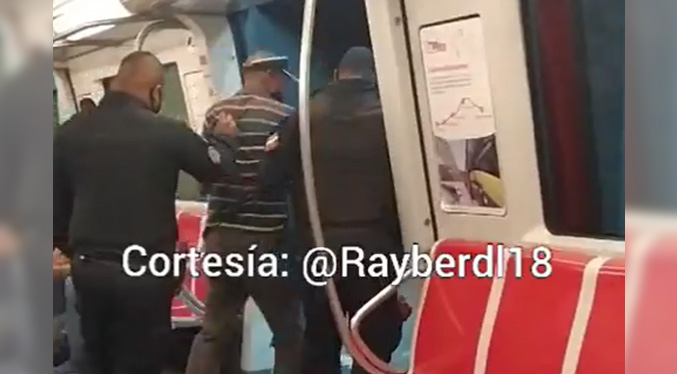 Preso por presuntamente abusar de menor en el Metro de Caracas