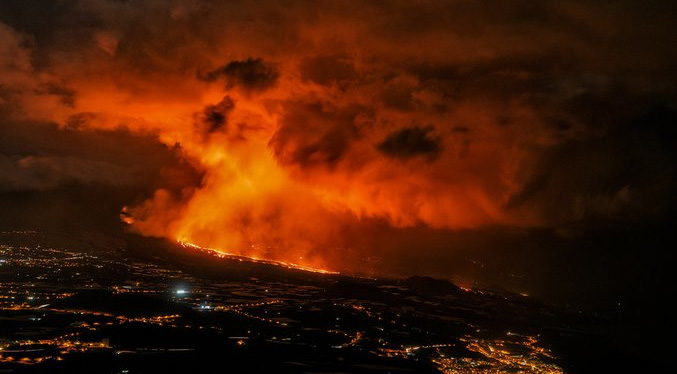 Erupción en La Palma ha emitido en 59 días tanto SO2 como los 28 países de la UE en 2019