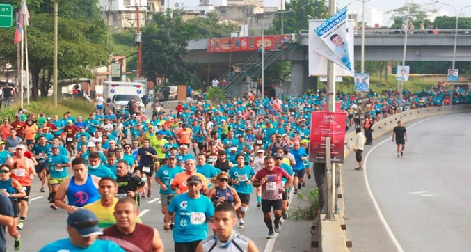 Gatorade celebra sus 20 años en el asfalto caraqueño con más de cuatro mil corredores