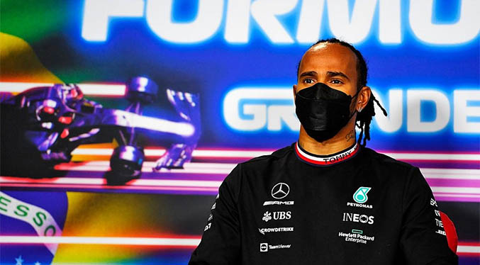 Hamilton partirá primero en la carrera sprint de Sao Paulo
