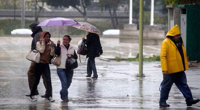 Pronostican lluvias y nubosidad parcial en gran parte de Venezuela