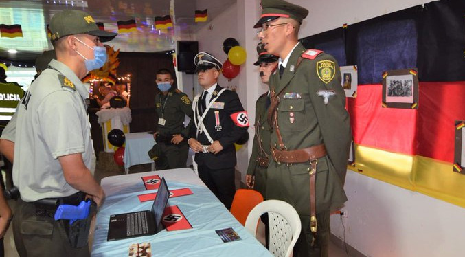 Embajada de EEUU rechaza actividad nazi realizada por Policía de Colombia