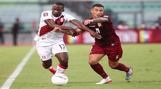 La Vinotinto despide el 2021 con una derrota ante Perú