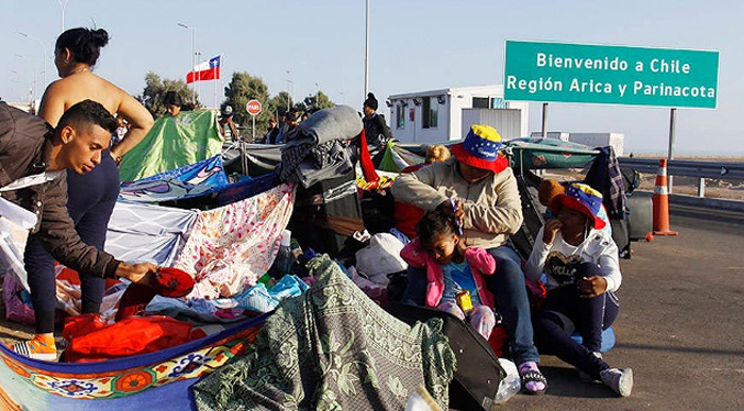 ACNUR reforzará respuesta en la frontera de Chile para garantizar acceso seguro a venezolanos
