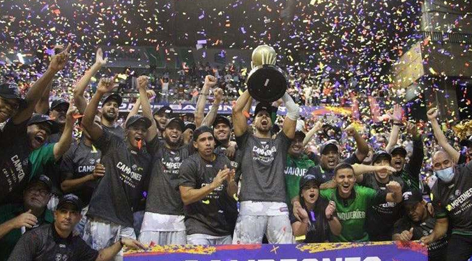 Los Guaiqueríes de Margarita los nuevos monarcas de la Superliga de Baloncesto