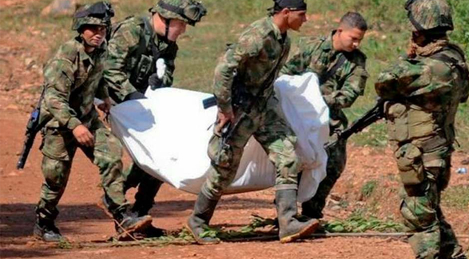 Al menos 10 soldados colombianos heridos en un enfrentamiento contra disidencias de la FARC