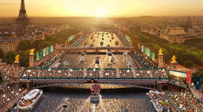 París abrirá los JJOO de 2024 en el río Sena