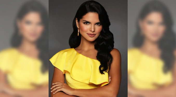 La imagen oficial de Alejandra Conde en el Miss Mundo