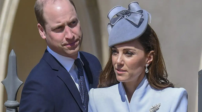 Esta es la reacción del príncipe William cuando un conductor de TV halagó a Kate Middleton