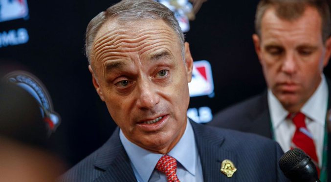 Comisionado de la MLB reitera deseo de lograr pacto