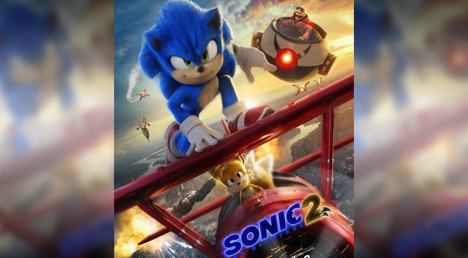 ‘Sonic the Hedgehog 2’: Sonic y Tails viajan en avión en el primer póster