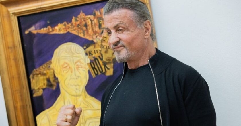 Sylvester Stallone expone su pintura por primera vez en museo alemán