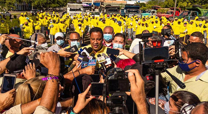 Alcalde Ramírez despliega cuadrillas del IMA para perfeccionar la limpieza de Maracaibo