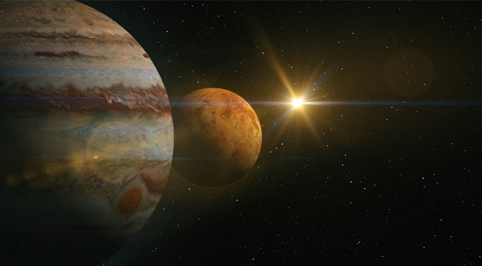 La alineación de casi todos los planetas del sistema solar será visible en Año Nuevo