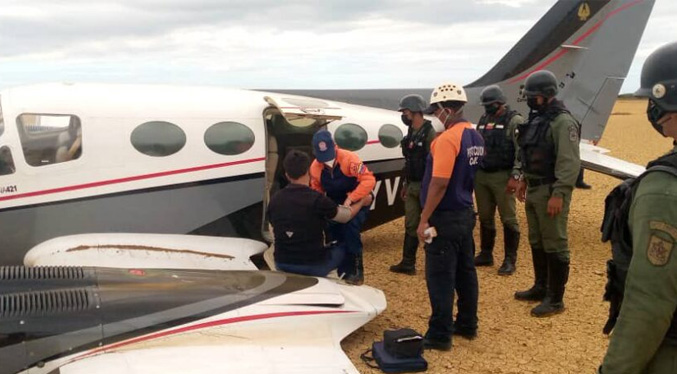Piloto de avioneta ejecuta aterrizaje forzoso en Anzoátegui