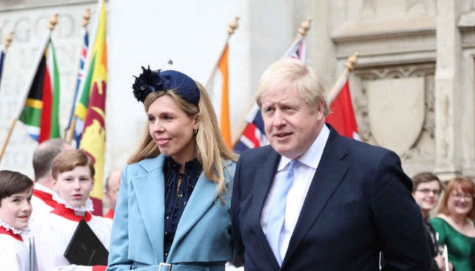 Boris Johnson y su esposa tienen una niña, su segundo hijo en común