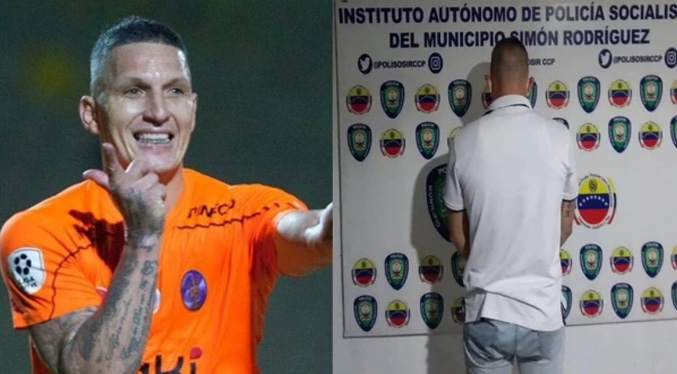 Dictan orden de aprehensión contra el futbolista Charlis Ortiz (Videos)