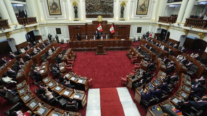 Congreso peruano debate vacancia contra Pedro Castillo