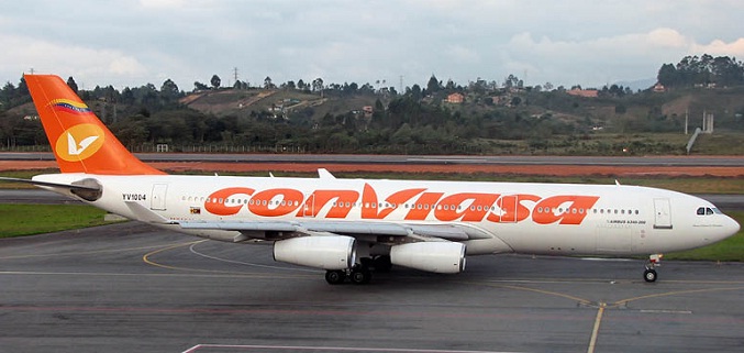 Conviasa anuncia reprogramación de vuelos suspendidos hacia Argentina
