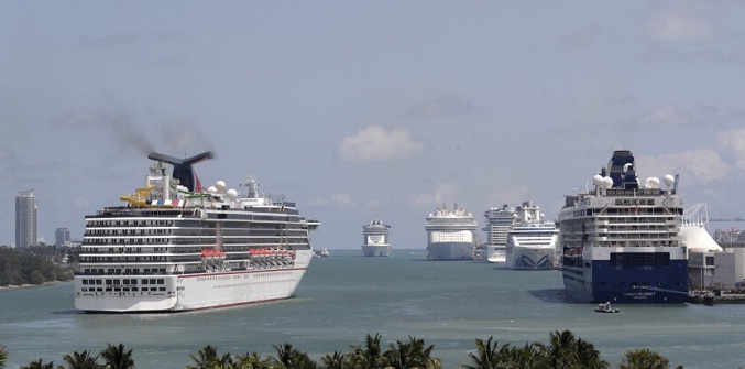 EEUU eleva alerta de viajes en cruceros y pide evitarlos
