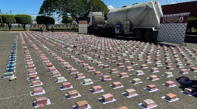 GNB intercepta gandola cargada con una tonelada de droga en Carabobo