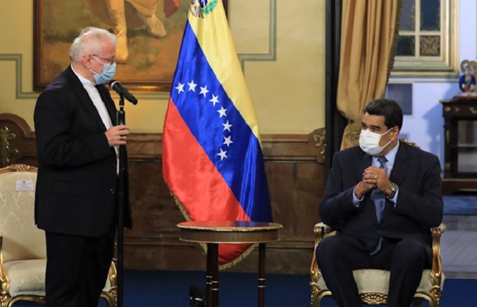 Gobierno de Maduro lamenta la muerte de Giordano, antiguo nuncio en Venezuela