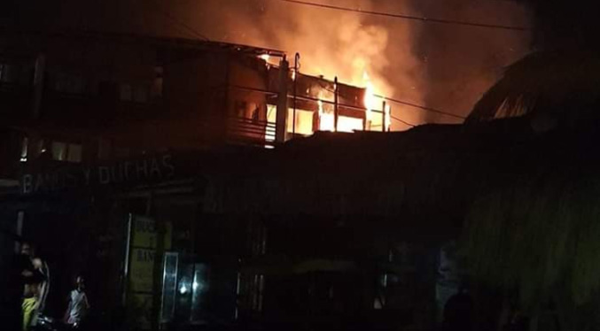 Dos niños venezolanos mueren en incendio en hotel de Perú
