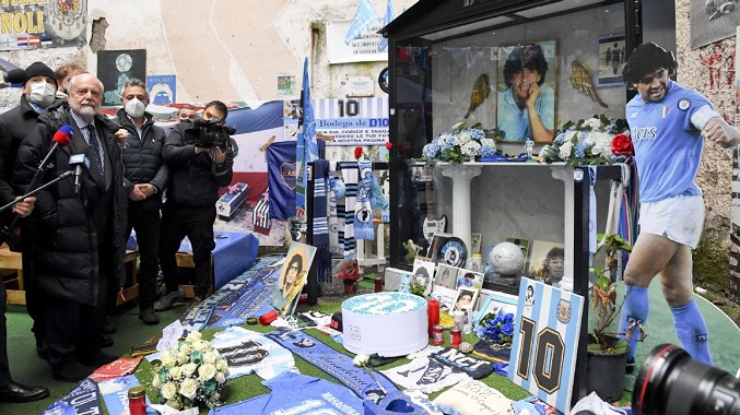 Autos y casas de Maradona quedaron sin puja en una subasta internacional