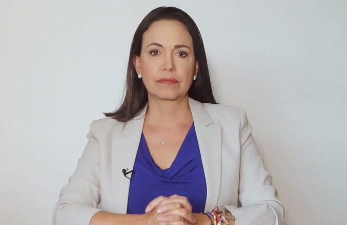 María Corina Machado acusa al gobernador de Trujillo de ordenar un ataque en su contra