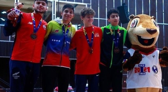 Venezuela logra cuatro medallas en el cierre de los I Juegos Panamericanos Junior