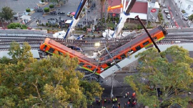 Fiscalía acusa a 10 personas por el derrumbe del metro de Ciudad de México